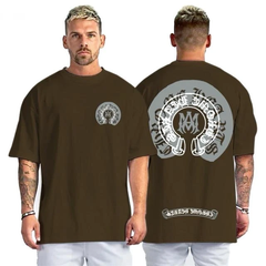 ARTICLE **NAME PRINTED DROPSHOULER TSHIRT