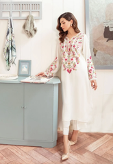 Long Embroidery shirt and flyper 2pc suit