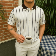 Old Money Lining Button Shirt