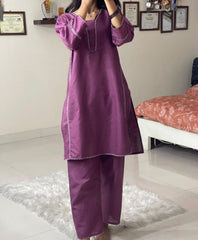 Cotton 2pc Shirt and trouser