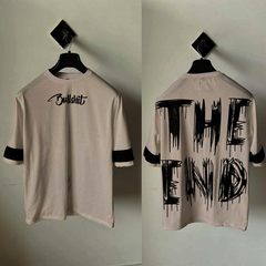 THE END PRINTED DROP SHOULDER T-SHIRT