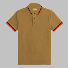 HG Executive Printed Navy Polo Shirt