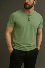 (SALE)  (SALE)  Article **name Henly button  Tshirt   *Fabric *  Cotton jrsy
