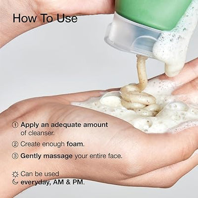 ANUA Heartleaf Quercetinol Pore Deep Cleansing Foam, Facial Cleanser, for Double Cleansing, BHA, Hyaluronic Acid, Glycerin, Face Wash, Blackhead Remover, Korean Skincare (150ml/5.07 fl.oz.)