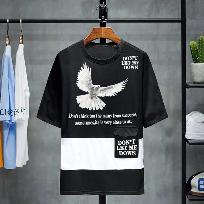 Pigeon Printed  Drop shoulder