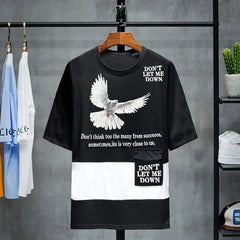 Pigeon Printed  Drop shoulder