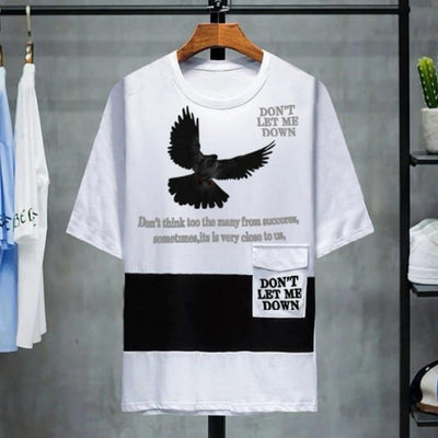 Pigeon Printed  Drop shoulder