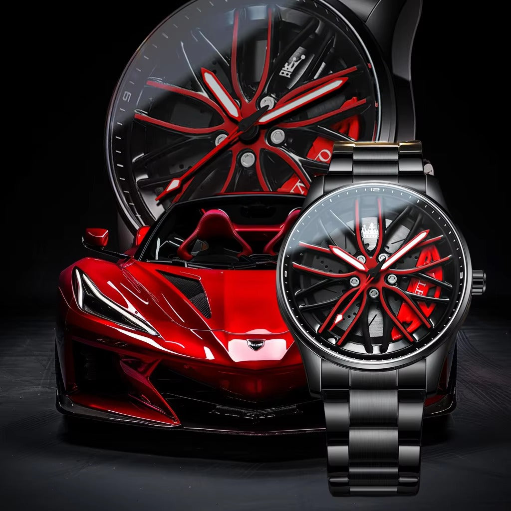 Durable Spin Dial Watch With Smooth Rotation