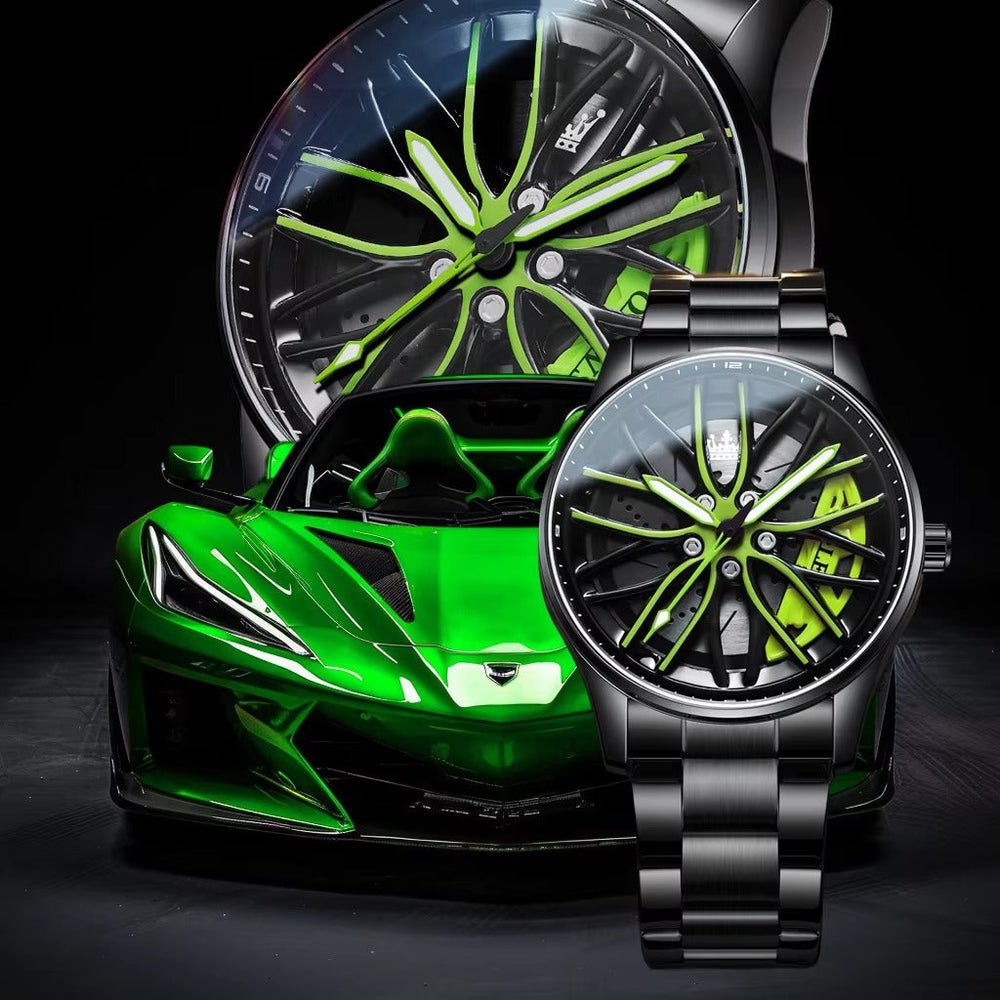Durable Spin Dial Watch With Smooth Rotation
