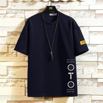Watchout Printed  Drop shoulder